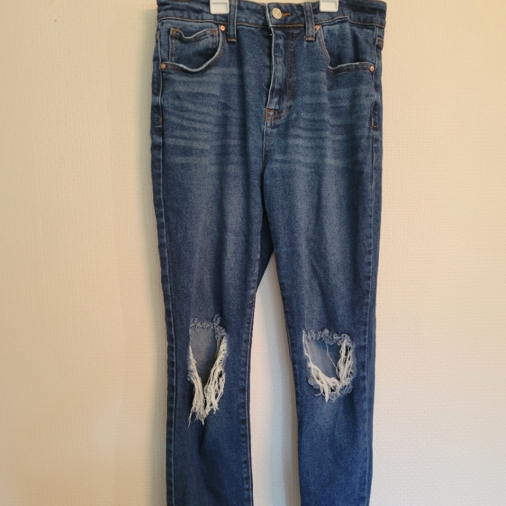 High waisted mom jeans